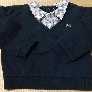 バーバリー(BURBERRY)のバーバリー  80  黒(シャツ/カットソー)