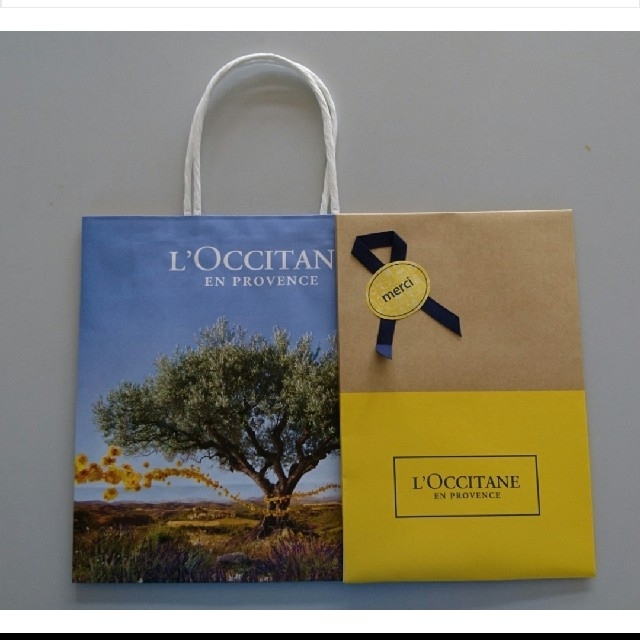 L'OCCITANE(ロクシタン)のロクシタン　ショップ袋　ラッピング　小分け袋　袋 レディースのバッグ(ショップ袋)の商品写真