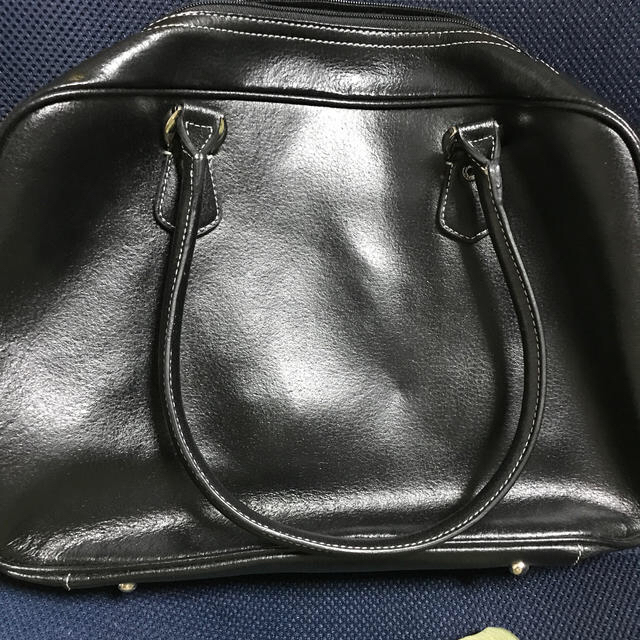 濱野皮革工藝/HAMANO(ハマノヒカクコウゲイ)のHamano 黒トートバッグ レディースのバッグ(トートバッグ)の商品写真