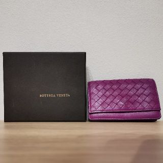 ボッテガヴェネタ(Bottega Veneta)のボッテガ　名刺入れ　ピンク(名刺入れ/定期入れ)