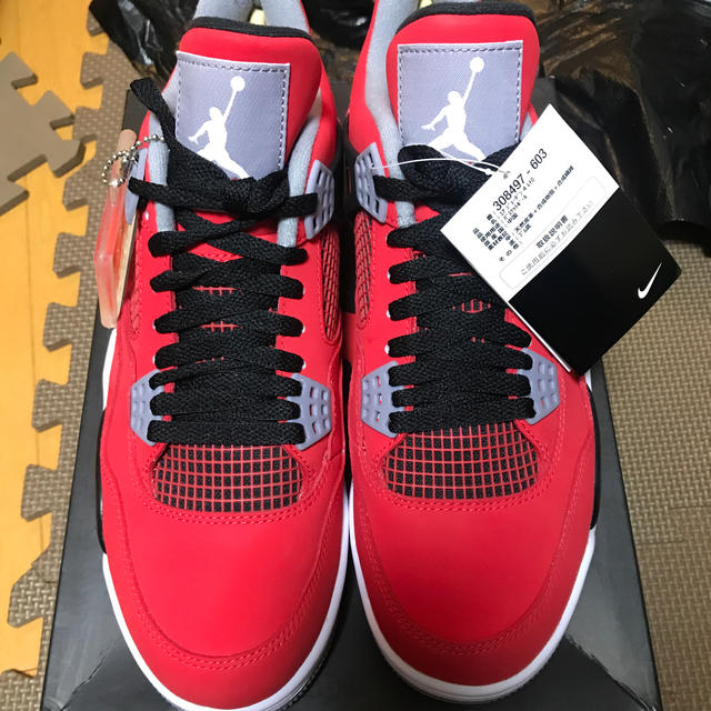 NIKE AIR JORDAN 4 RETRO TORO BRAVO 27.5