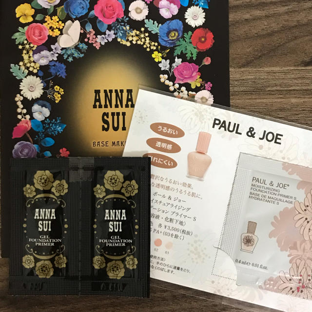 ANNA SUI(アナスイ)のアナスイ、Paul&Joe サンプル コスメ/美容のキット/セット(サンプル/トライアルキット)の商品写真