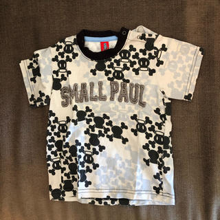 ポールフランク(Paul Frank)のSmall Paul ドクロ スカル Tシャツ 90センチ(Tシャツ/カットソー)