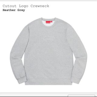 シュプリーム(Supreme)のCutout Logo Crewneck(スウェット)