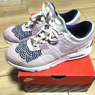 ナイキ(NIKE)の【限定値下げ】ナイキ airmax zero tokyo ピンク 美品(スニーカー)