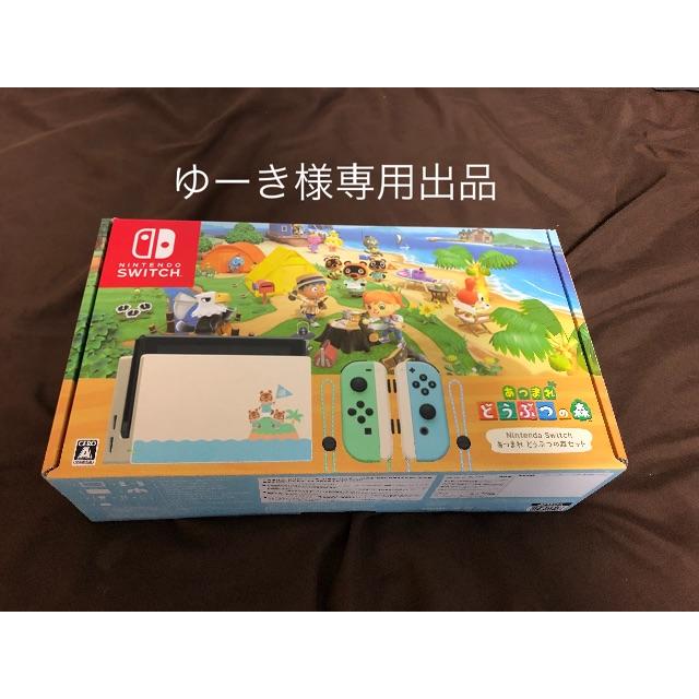 Nintendo Switch - Switch あつまれどうぶつの森セット　今日中コメントで１５００円オフ