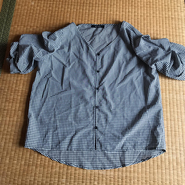 w closet(ダブルクローゼット)のw closet チェックシャツ レディースのトップス(シャツ/ブラウス(半袖/袖なし))の商品写真