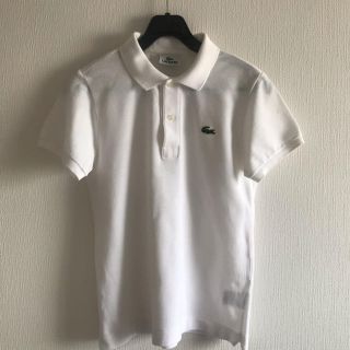 ラコステ(LACOSTE)のラコステ ポロシャツ ホワイト(Tシャツ(半袖/袖なし))