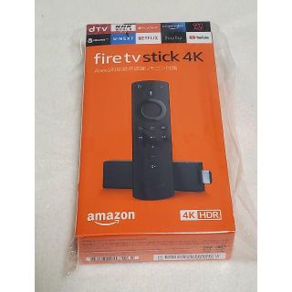 新品未使用！送料無料！Amazon Fire TV Stick ４K(その他)