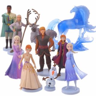 ディズニー(Disney)の新品☆Disney ディズニー アナと雪の女王2 フィギュアセット(ぬいぐるみ/人形)