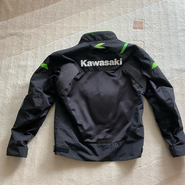 カワサキ(カワサキ)の【美品】RSタイチ kawasaki メッシュジャケット Ｍ 自動車/バイクのバイク(装備/装具)の商品写真