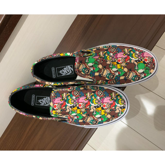 バンズVANS☆チェッカーフラッグテープサイドライン刺繍ロゴバイカラーパーカー