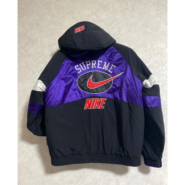 Supreme Nike Hooded Sport Jacket purple