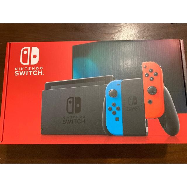 Nintendo Switch(ニンテンドースイッチ)のNintendo Switch ネオンカラー　明日発送手続可能 エンタメ/ホビーのゲームソフト/ゲーム機本体(家庭用ゲーム機本体)の商品写真