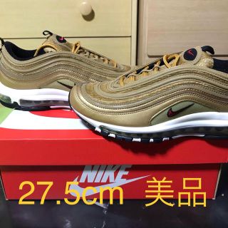 ナイキ(NIKE)のNIKE AIR MAX 97 OG QS GOLD 2018年製(スニーカー)