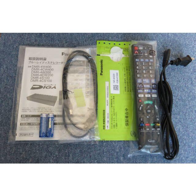 Panasonic 4K ﾌﾞﾙｰﾚｲﾚｺｰﾀﾞｰ DMR-4W200　中古