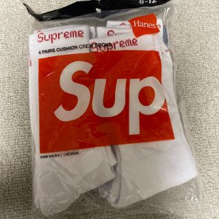 シュプリーム(Supreme)の四足セットSupreme Hanes Crew Socks シュプリームソックス(ソックス)