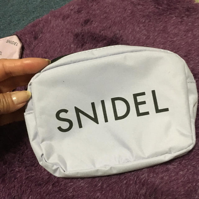 SNIDEL(スナイデル)のスナイデル☆ポーチ2点セット レディースのファッション小物(ポーチ)の商品写真