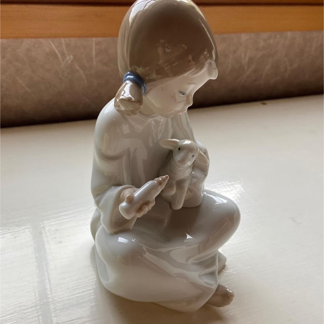 上手にできたね Nao by Lladro リヤドロ ナオ手作り磁器-
