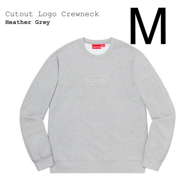 Supreme ／ Cutout Logo Crewneck