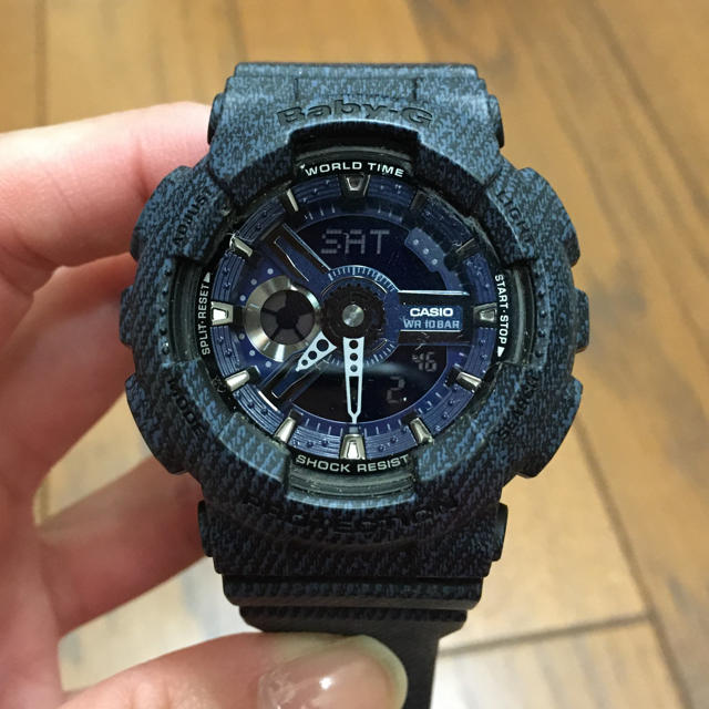 値下げ】CASIO Baby-G BA-110DC-2A1JF デニムカラー レディース