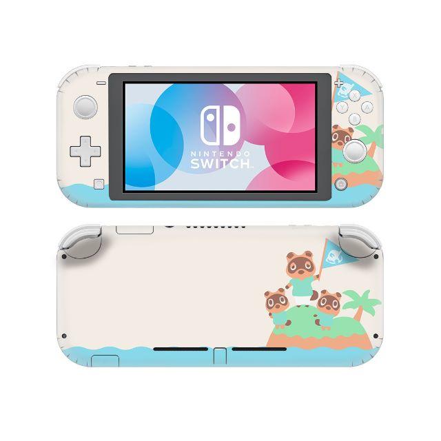 Nintendo Switch(ニンテンドースイッチ)の☆Switch用☆ どうぶつの森 スキン シール たぬきち② おまけ付き エンタメ/ホビーのゲームソフト/ゲーム機本体(その他)の商品写真