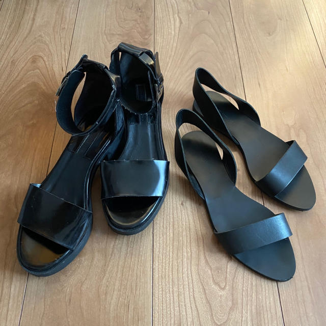 2022年限定カラー ZARA サンダル 2足セット 通販 ZARA BABY 15センチ サンダル キッズ 子供 二足セット 双子
