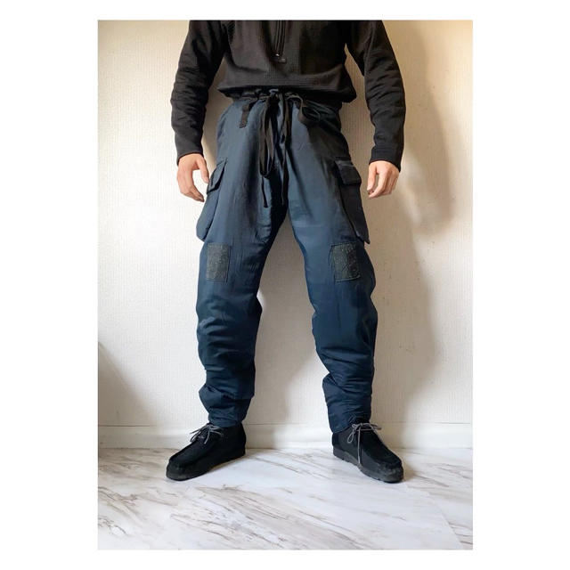 希少 dead stock vintage イギリス軍 ケミカル テクノパンツ