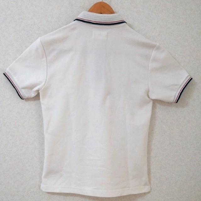 grn(ジーアールエヌ)のgrn(ジーアールエヌ) ポロシャツ Sサイズ ホワイト メンズのトップス(ポロシャツ)の商品写真