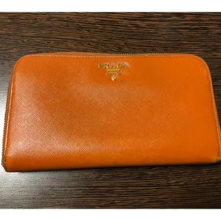 プラダ(PRADA)の【ブークレー様専用】PRADA 財布 オレンジ(長財布)