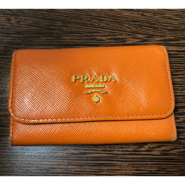 PRADA(プラダ)のPRADA キーケース オレンジ メンズのファッション小物(キーケース)の商品写真