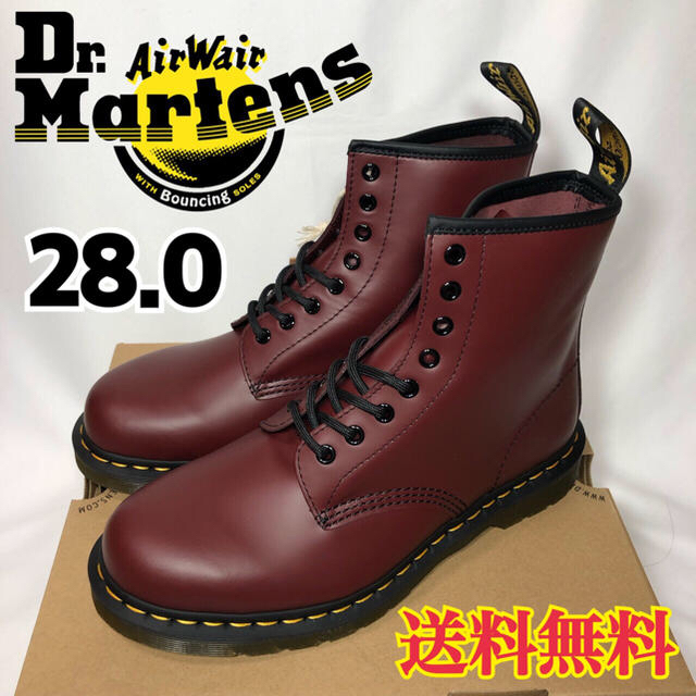 内祝い】 - Dr.Martens ☆新品☆ドクターマーチン 28.0 チェリーレッド