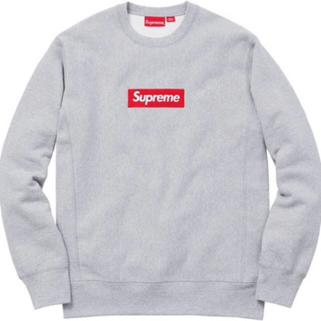 公式の店舗 Supreme - SupremeクルーネックグレーM スウェット