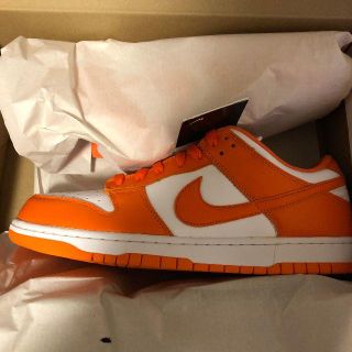 ナイキ(NIKE)のDUNK LOW SP SYRACUSE ORANGE BLAZE (スニーカー)