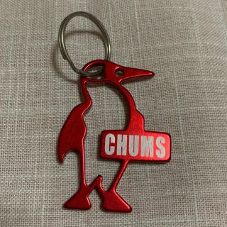 チャムス(CHUMS)のCHUMS チャムス  ボトルオープナー  キーホルダー レッド・ピンク(キーホルダー)