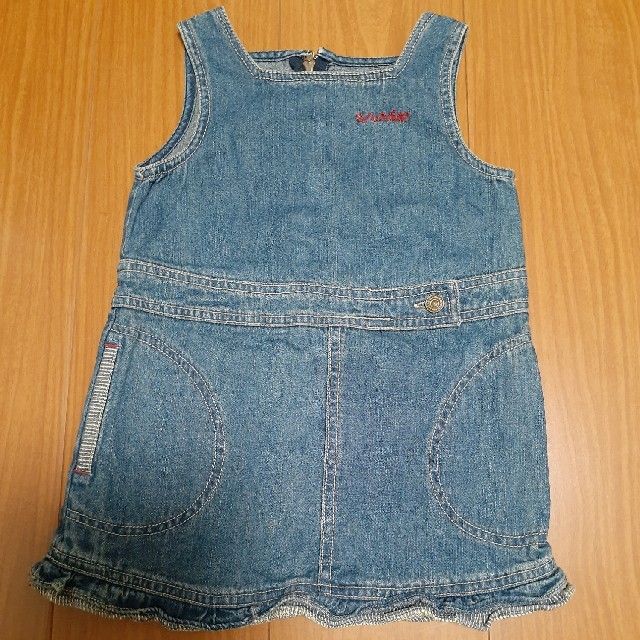 (美品)NO.UNDERジャンパースカート●サイズ●95 キッズ/ベビー/マタニティのキッズ服女の子用(90cm~)(ワンピース)の商品写真