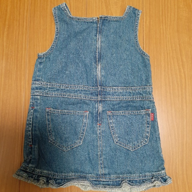 (美品)NO.UNDERジャンパースカート●サイズ●95 キッズ/ベビー/マタニティのキッズ服女の子用(90cm~)(ワンピース)の商品写真