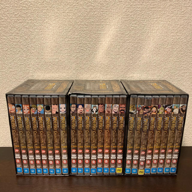 ワンピース DVD 48枚・約300話収録【海外版　日本語・英語・字幕もあり】 エンタメ/ホビーのDVD/ブルーレイ(アニメ)の商品写真