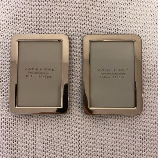 ザラホーム(ZARA HOME)の2個セット　ZARA HOME フォトフレーム(フォトフレーム)