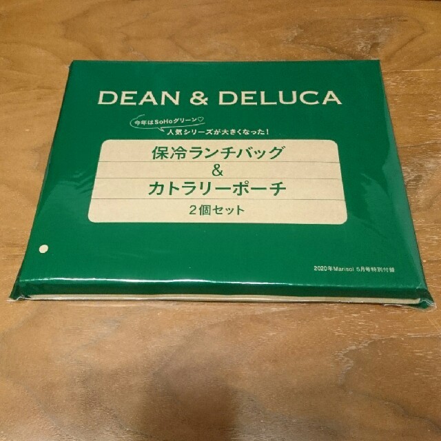 DEAN & DELUCA(ディーンアンドデルーカ)の未開封☆ディーン&デルーカ☆ランチバッグ インテリア/住まい/日用品のキッチン/食器(弁当用品)の商品写真