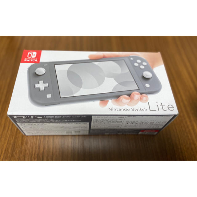 ゲームソフトゲーム機本体Nintendo Switch Liteグレー　新品未使用