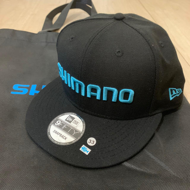 新品　Shimano キャップ　ニューエラー