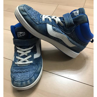 ヴァンズ(VANS)のVANS デニム生地スニーカー　23cm 希少　(スニーカー)