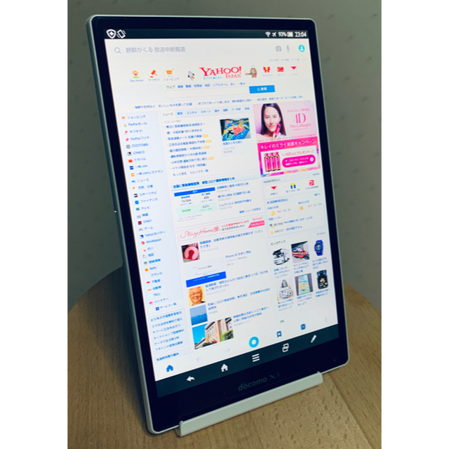 AQUOS(アクオス)のAQUOS Pad06F美品！ スマホ/家電/カメラのPC/タブレット(タブレット)の商品写真