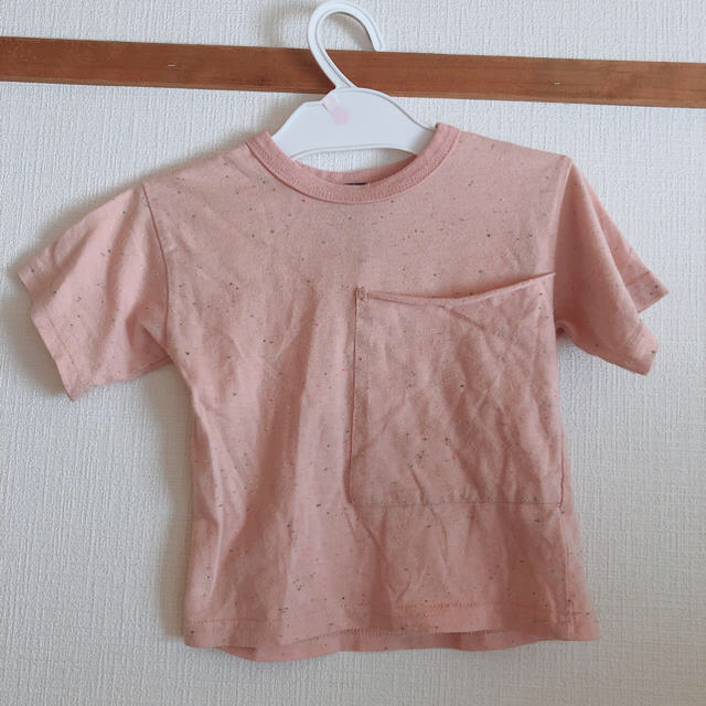 MARKEY'S(マーキーズ)のマーキーズ　半袖　ピンク キッズ/ベビー/マタニティのベビー服(~85cm)(Ｔシャツ)の商品写真