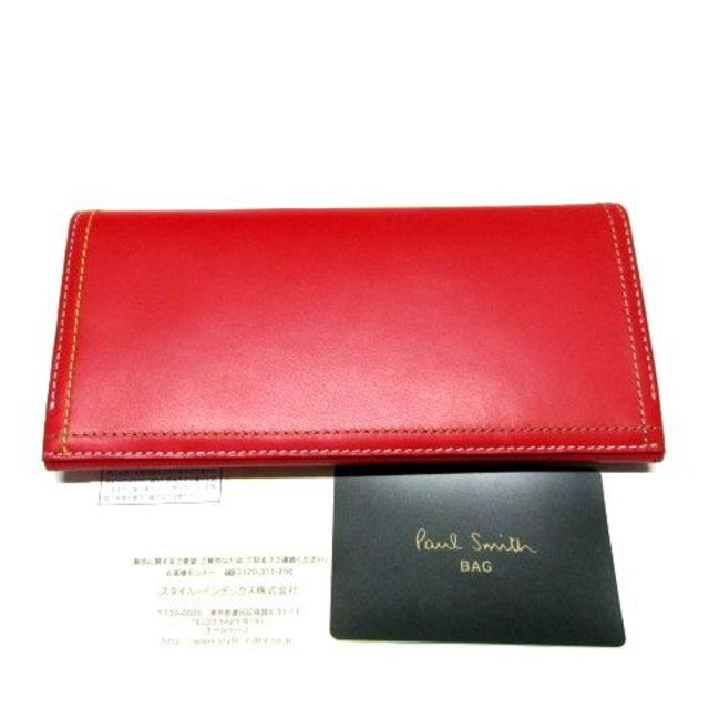 Paul Smith(ポールスミス)の新品ポールスミスPaul Smith長財布 ダブルステッチ牛革 レディースのファッション小物(財布)の商品写真