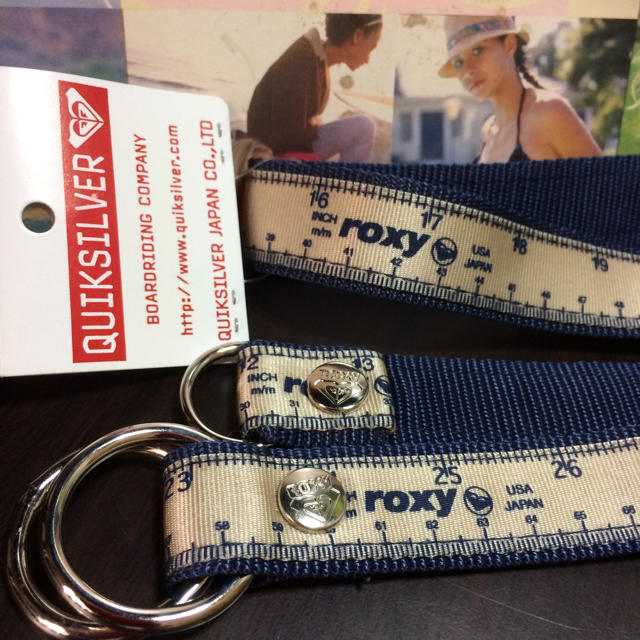 Roxy(ロキシー)の新品★ROXY(ロキシー)ベルト★NAVY レディースのファッション小物(ベルト)の商品写真