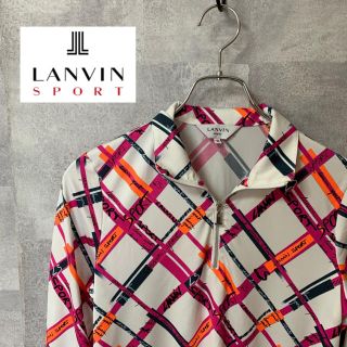 ランバン(LANVIN)のLanvin sport ランバンスポール ゴルフウェア ハーフジップ(ウエア)