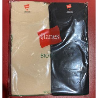 アダムエロぺ(Adam et Rope')の新品・未使用　Hanes BIOTOP タンクトップ　ネイビー　ピンクベージュ(タンクトップ)