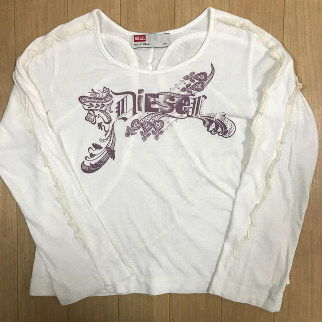 DIESEL(ディーゼル)のディーゼル長Tシャツ120cm6歳 キッズ/ベビー/マタニティのキッズ服女の子用(90cm~)(Tシャツ/カットソー)の商品写真